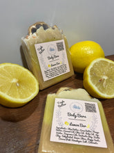 Load image into Gallery viewer, Lemon Bar Triple Butter Body Bar