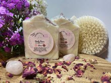 Load image into Gallery viewer, Rose Goats Milk Body Bar