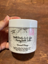 Load image into Gallery viewer, (Coconut Mango) Bath Bombs In A Jar - Fizzing Bath Salt