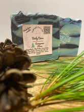 Load image into Gallery viewer, Evergreen Forest Triple Butter Detox Body Bar
