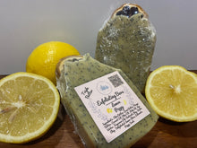 Load image into Gallery viewer, Lemon Poppy Triple Butter Exfoliating Bar

