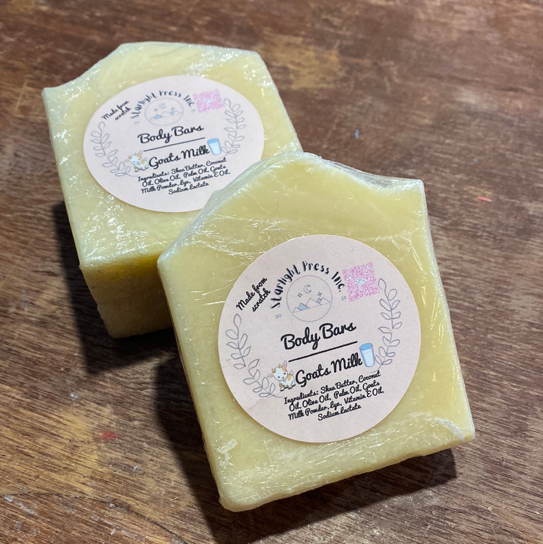 Unscented Goats Milk Body Bar