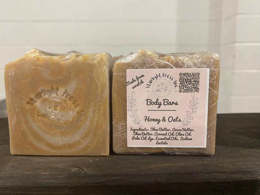 Honey & Oats Body Bar
