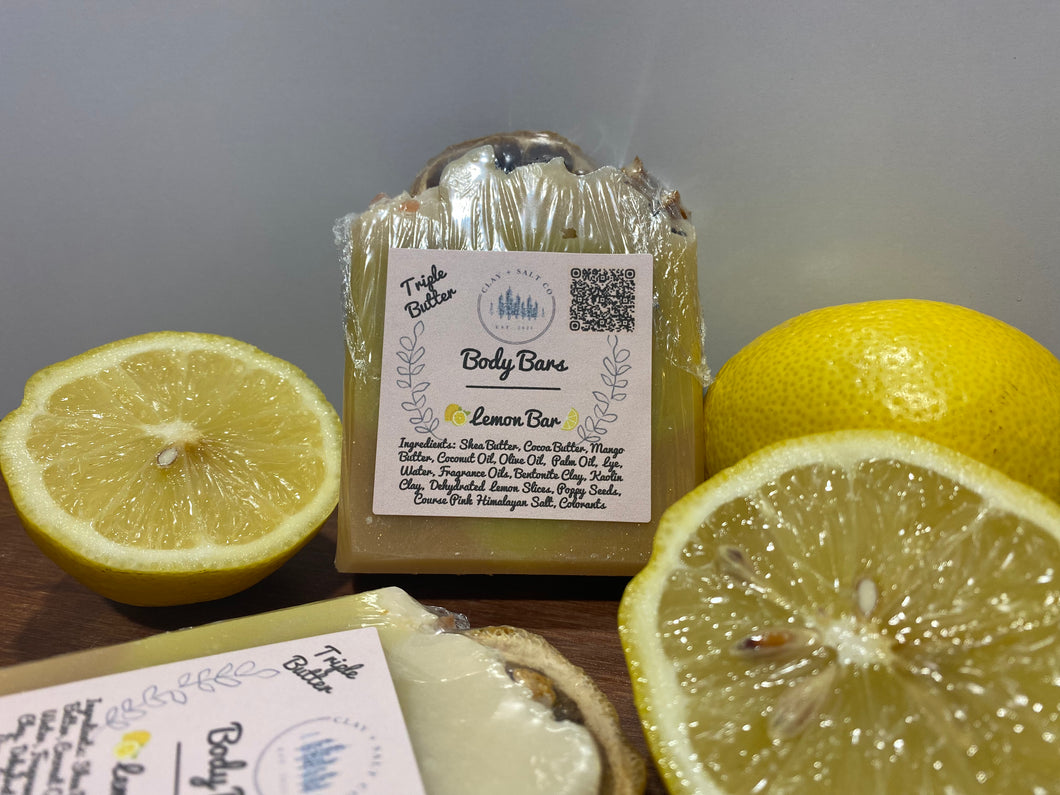 Lemon Bar Triple Butter Body Bar